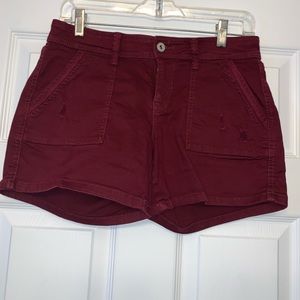 Arizona Jean Co. Burgundy Pocket Short